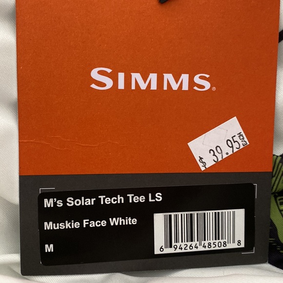 Simms Long Sleeved Solar Tech Tee - Picture 4 of 4